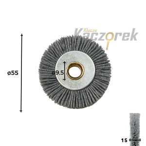 Szczotka 007 - 55*15*9,5 - nylon